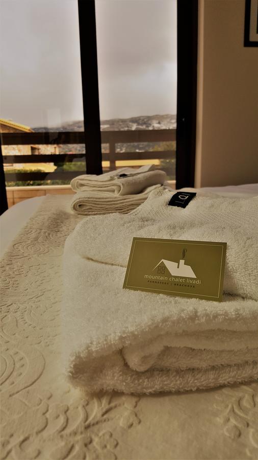 Mountain Chalet Livadi อาราโชวา ภายนอก รูปภาพ