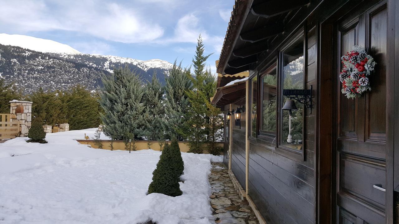 Mountain Chalet Livadi อาราโชวา ภายนอก รูปภาพ